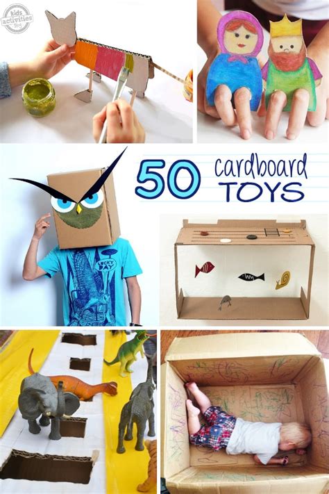 50 Things you can do with a Card Board Box!! | Kids activities blog ...