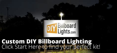 Custom DIY Billboard Lights Solar Powered Outdoor Lighting: Adwords ...