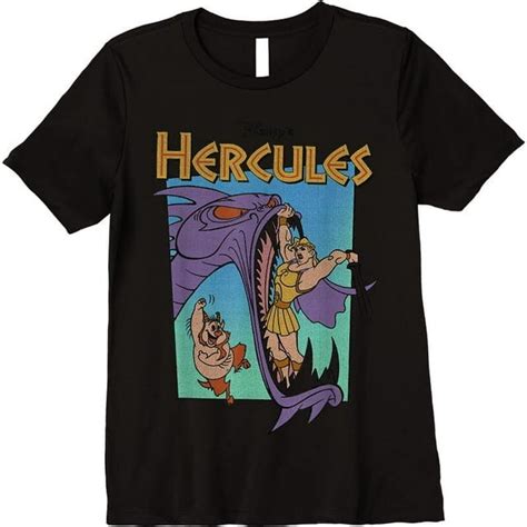 Disney Hercules Hydra Battle Retro Graphic T-Shirt - Walmart.com