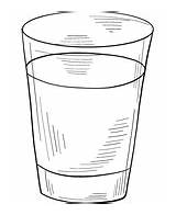 Glass Of Water Coloring Page  Free Printable Coloring Pages sketch template