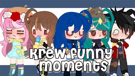 Krew funny moments | Itsfunneh gacha club | Cloudykook #krewreacts ...