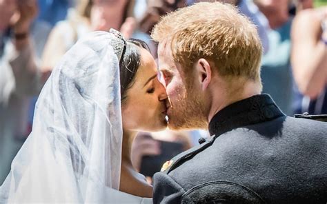 The Hollywood kiss: Meghan Markle asks Prince Harry if they should embrace - and groom answers ...