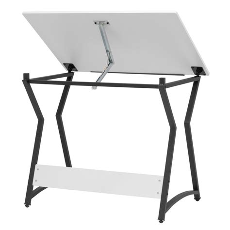 Studio Designs Hourglass Craft Table, Angle Adjustable Drafting Table | Wayfair