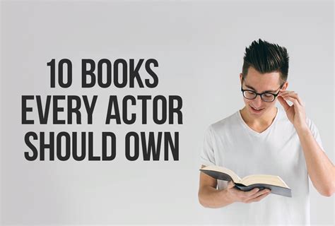 10 Books Every Actor Should Own : PerformerStuff More Good Stuff