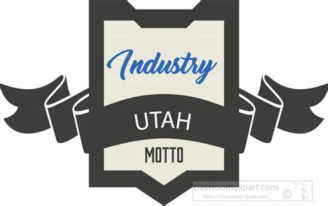 Utah State Clipart - utah-state-motto-clipart-image-2 - Classroom Clipart