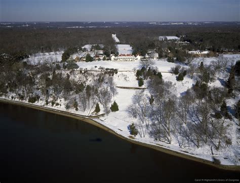 Aerial view of Mount Vernon estate and and its gardens in … | Flickr