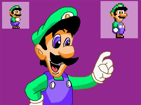 That's Mama! Mama Luigi to you, Mario (SMW Scheme) by Abbysek on DeviantArt