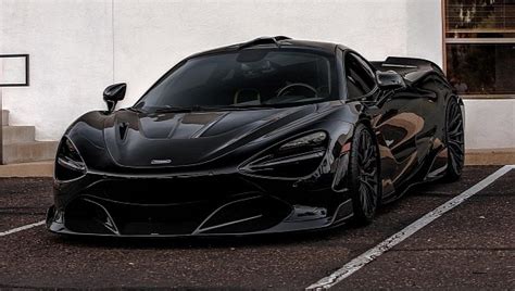 McLaren 720S on AGL67s Plays the Matte and Glossy Murdered-Out Game ...