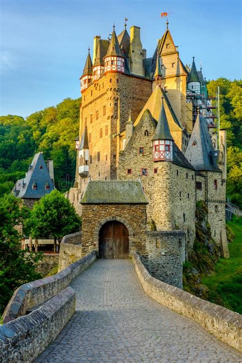 Burg Eltz Castle in Rhineland-Palatinate, Germany. Editorial Stock Photo - Image of ancient ...