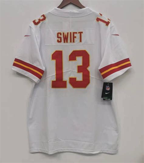 Taylor Swift Kansas City Chiefs Jersey White Nike – Classic Authentics