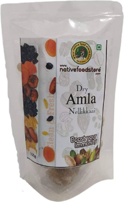 Nativefoodstore Dry Amla Nellikai Indian Gooseberry Dry Fruits & Nuts ...