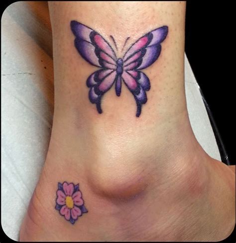 Image result for purple ribbon butterfly tattoo - # Check more at http ...