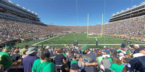 Notre Dame Football Stadium Interactive Seating Chart | Two Birds Home