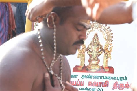 MYLAPORE TIMES - Devotees queue at Sri Ayyappa Temple to start prayer, rituals for pilgrimage