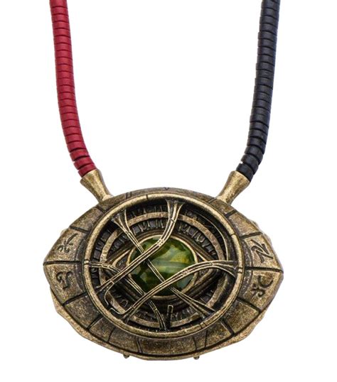 Buy Marvel Doctor Strange Eye of AgamottoProp Replica Necklace Online ...