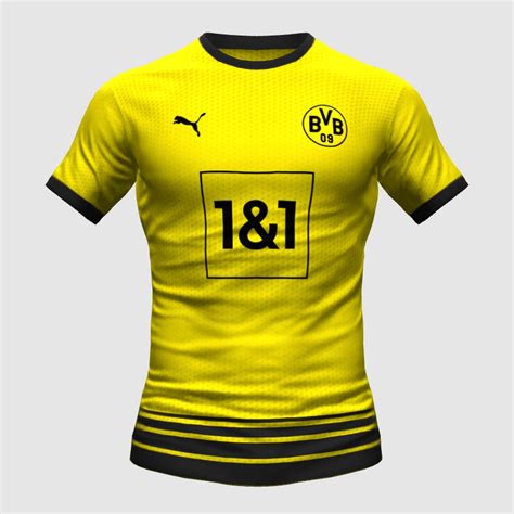 Borussia Dortmund Concept Home Kit 2023-24 - FIFA 23 Kit Creator Showcase