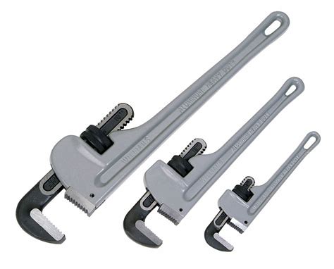 WILLIAMS, Aluminum Pipe Wrench Set,3pcs.s - 58TJ08|JHW13542 - Grainger