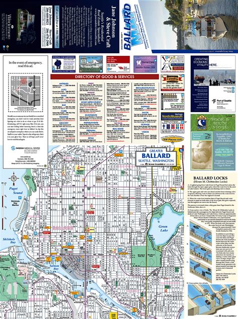 Ballard tourist map - ballard washington • mappery