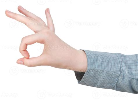 okay finger sign - hand gesture 11867266 Stock Photo at Vecteezy