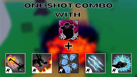 One Shot Combo With Shadow And All Melee | Blox Fruits - YouTube