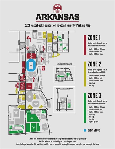 Tickets and Parking | Razorback Foundation