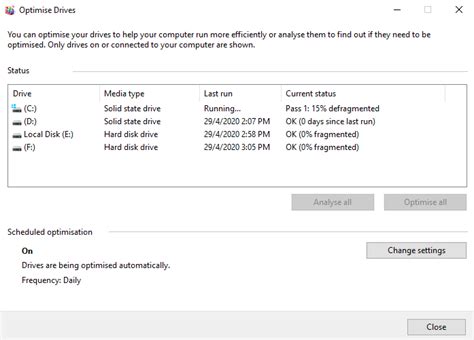 Scheduled Defrag treats SSD as HDD and defrags it while manual doesn't Solved - Windows 10 Forums