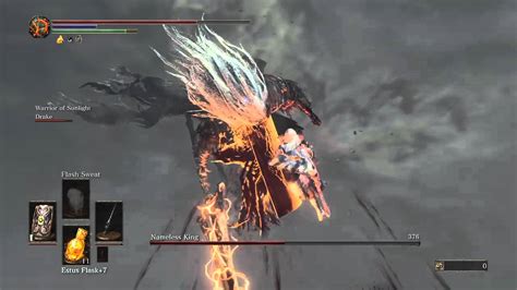 DARK SOULS 3 Nameless King Boss Fight - YouTube