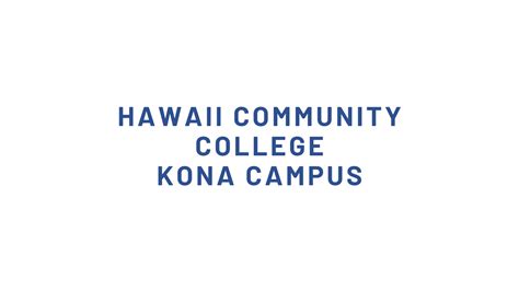 Hawaii Community College - Kona Campus | Culinary Schools Reviews