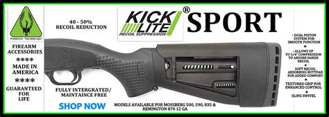 KickLiteStocks: Shotgun and rifle stocks featuring recoil reduction technology. KickLite shotgun ...