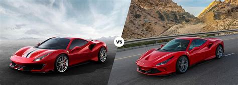 Ferrari 488 Pista vs. Ferrari F8 Tributo | Compare Performance, Power & Style | Ferrari Lake Forest