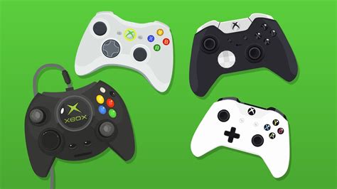 Evolution of Xbox Controllers (Animation) - Capcom