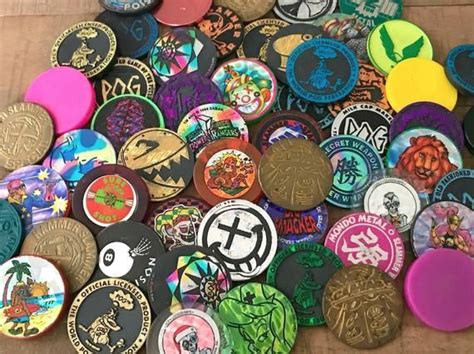 Five POG SLAMMERS, Vintage Slammers, 90s Toys and Collectibles, Vintage ...