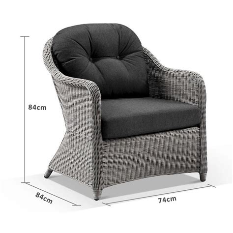 Plantation Outdoor Wicker Lounge Arm Chair | Buy Outdoor Lounge Chairs - 1065398