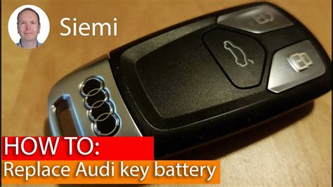 Audi Q7 Key Battery Replacement