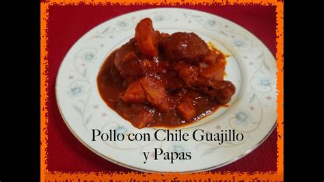 chile rojo receta