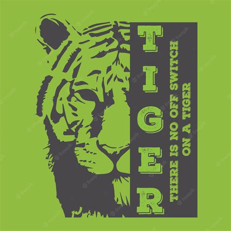 Premium Vector | Tiger t-shirt