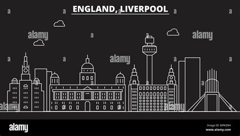 Liverpool famous buildings architecture Stock Vector Images - Alamy