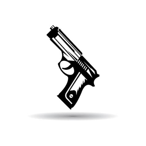 Logo de la pistola | Vector Premium