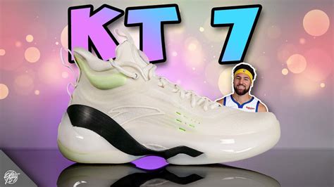 Anta KT 7 First Impressions! Klay Thompson Signature Shoe! - YouTube