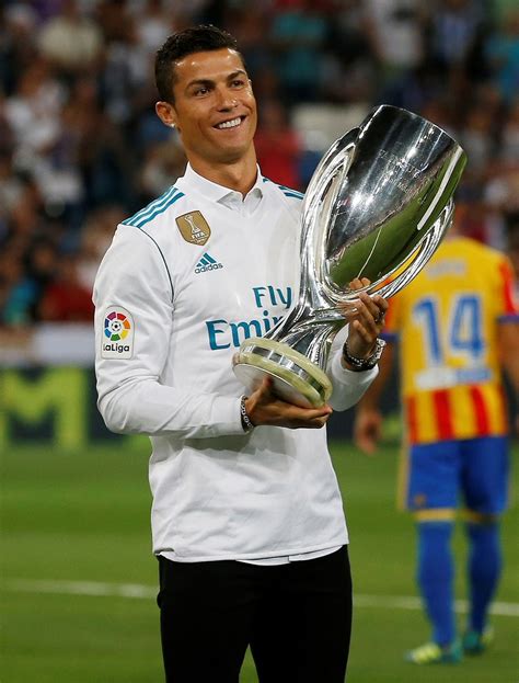 cristiano ronaldo - real madrid trofeos supercopa de españa supercopa de europa trofeo liga ...