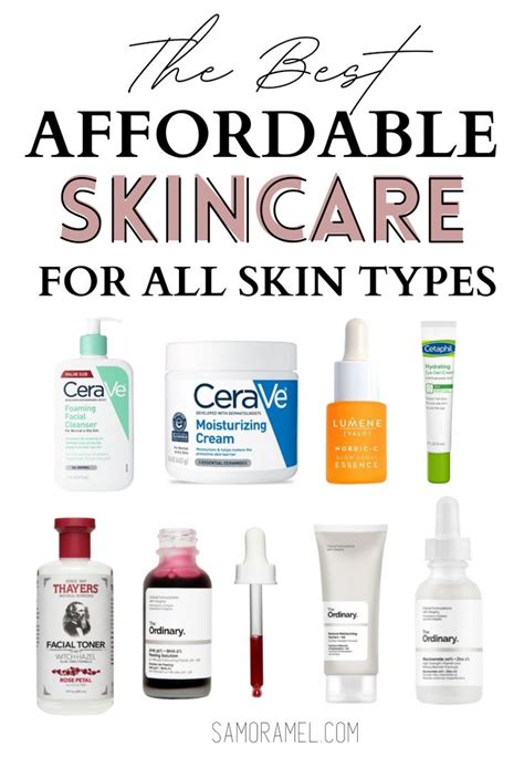 Affordable skincare products I am currently using #best #drugstore #skin #care Let's talk about ...