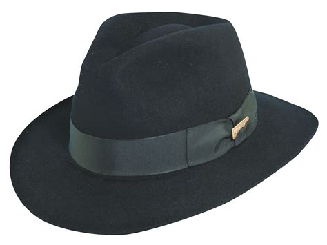 Indiana Jones Fur Felt Fedora Hat | Explorer Hats