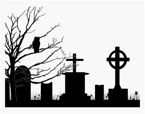 Cemetery Drawing At Getdrawings, HD Png Download , Transparent Png Image - PNGitem