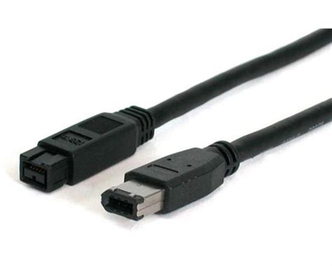 FireWire Cable - FireWire 800 (IEEE-1394b), 6ft 9-pin male to 6-pin ...