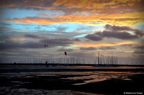 MELBOURNE.SNAPS: Sunset at St Kilda Beach