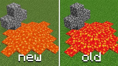 Minecraft Old Vs. New Textures