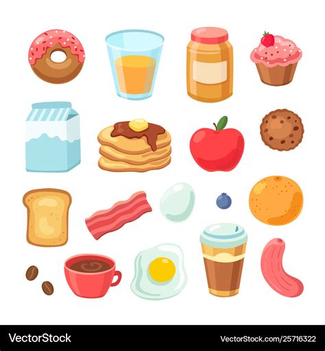 Cartoon Breakfast Food Breakfast Clipart / You can find more breakfast ...