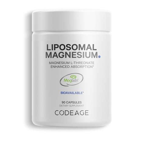 Codeage Liposomal Magnesium L-Threonate - 90 Kapsül | Amerikasepetim