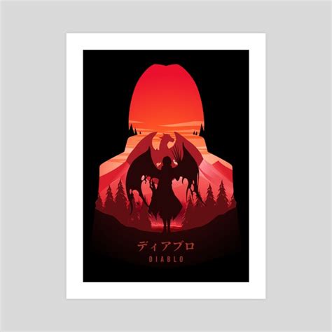 Diablo Tensura, an art print by Illust Artz - INPRNT