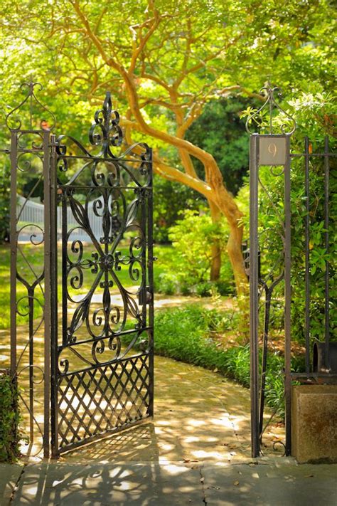 Late Spring Garden Gate, Charleston, SC © Doug Hickok All Rights Reserved hue and eye the ...